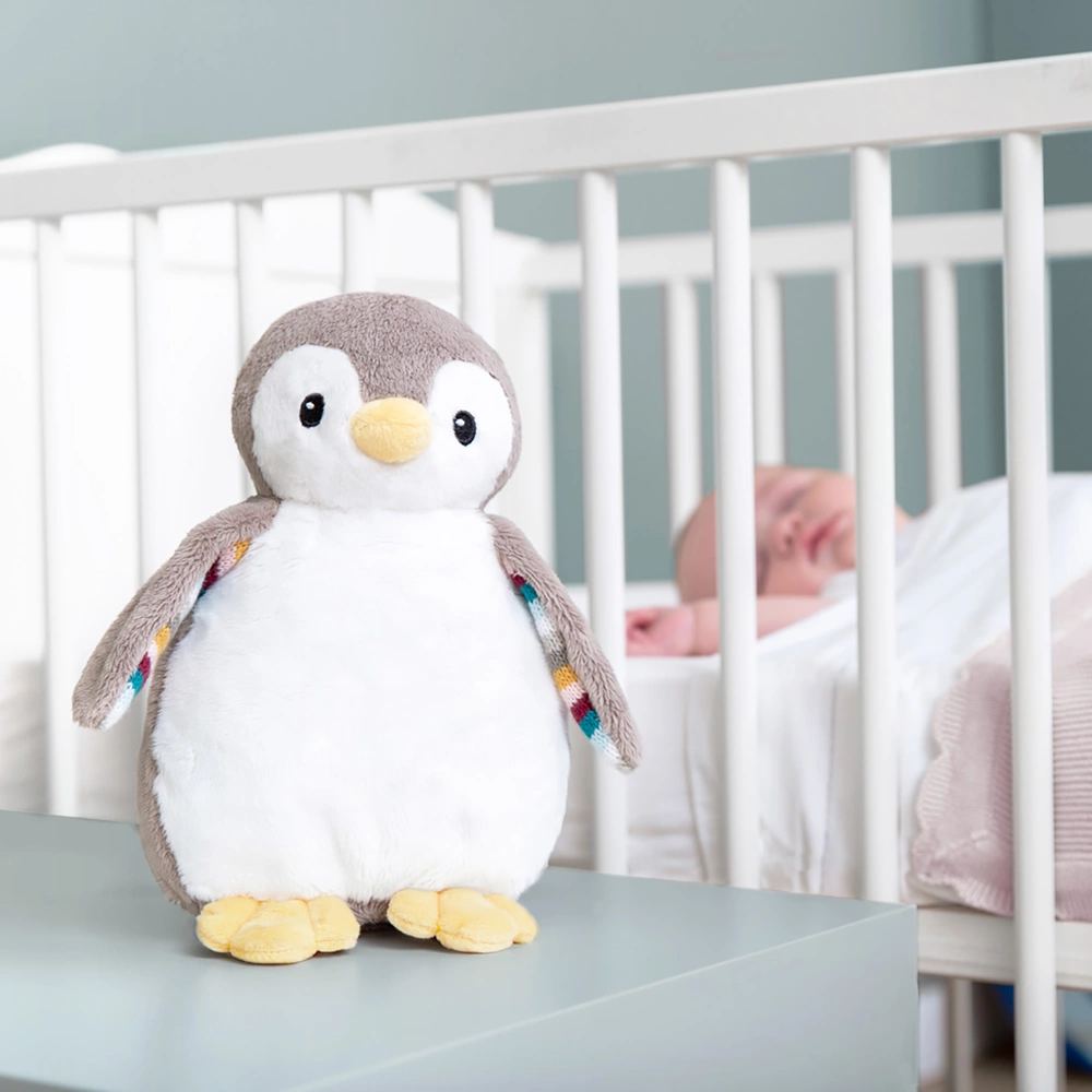 ZAZU Tučňák PHOEBE - Šumící zvířátko s nočním světlem a hlasovým rekordérem