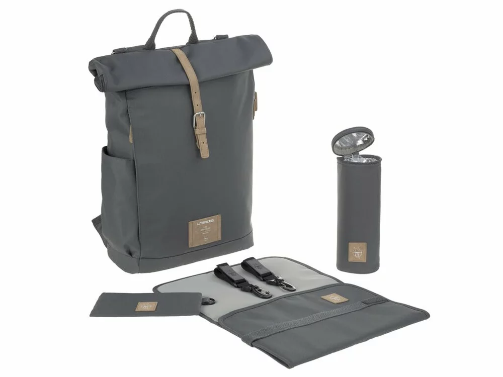 Batoh Lässig na rukojeť Green Label Rolltop Backpack Anthracite