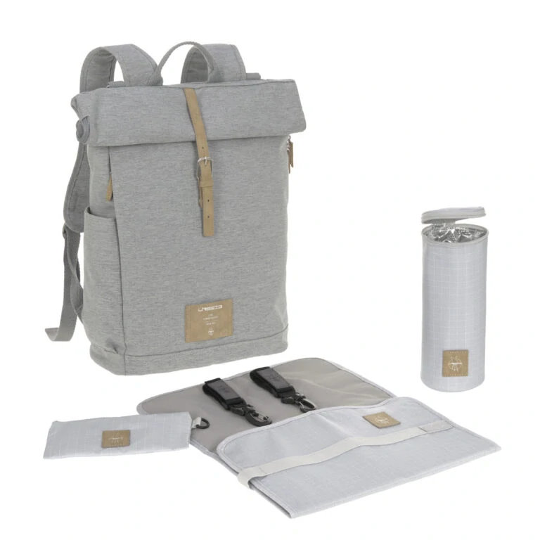 Batoh Lässig na rukojeť Green Label Rolltop Backpack 2023 grey mélange - Limited Edition