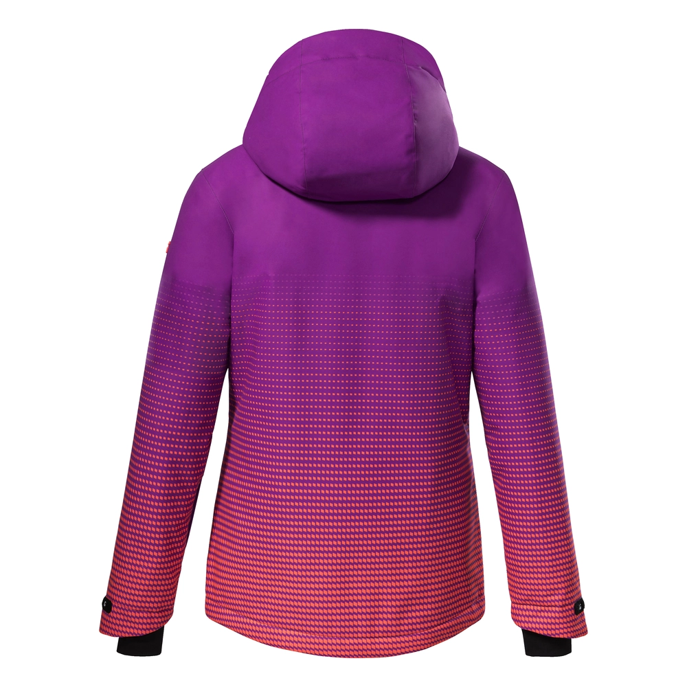 Dívčí zimní bunda Killtec 38490-00490 Neon pure orchid velikost 176