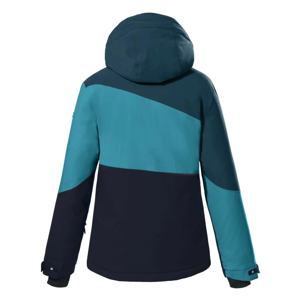 Dívčí zimní bunda Killtec 38509-00526 Dark turquoise velikost 164