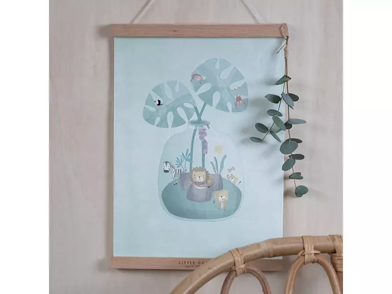 Little Dutch Dřevěný věšák na plakáty A3