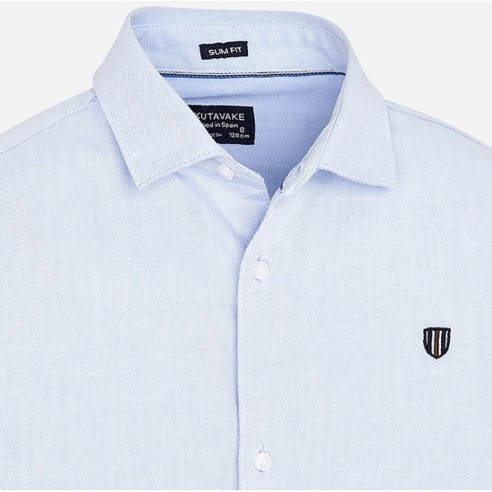 Chlapecká košile s dlouhým rukávem Mayoral 874-42 velikost 140