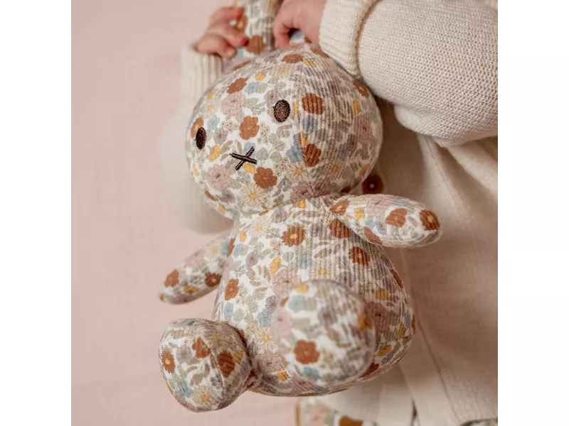 Little Dutch Králíček Miffy textilní Vintage Kytičky 35cm