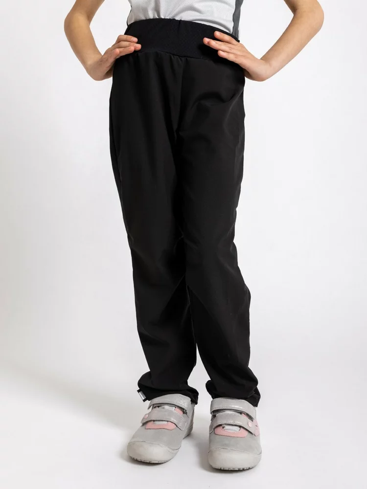 Dětské funkční kalhoty Unuo Action Černá velikost 122/128