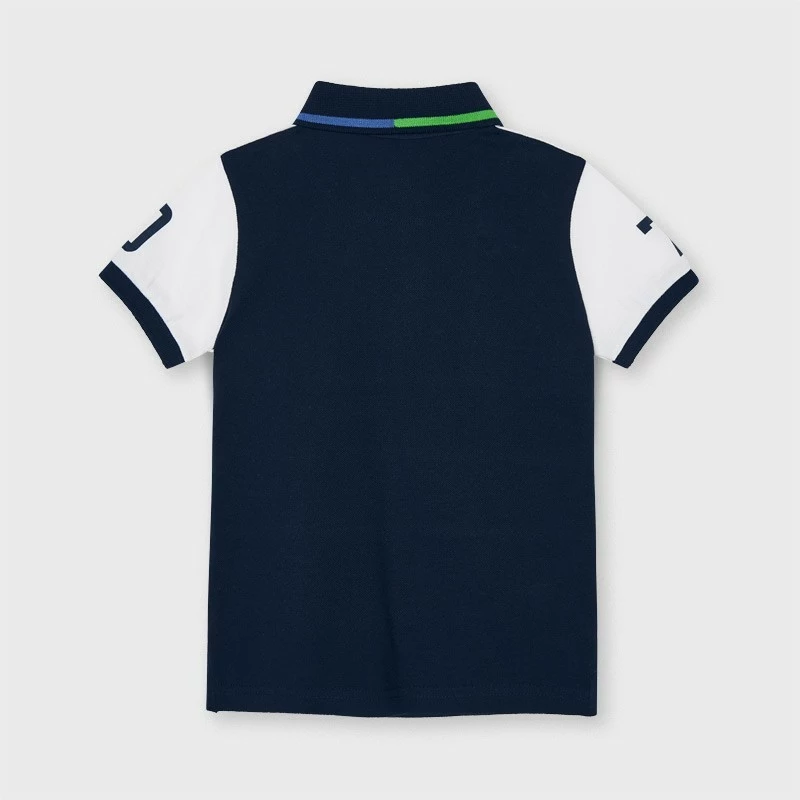 Chlapecké triko polo krátký rukáv Mayoral 3109-88 Matcha velikost 116