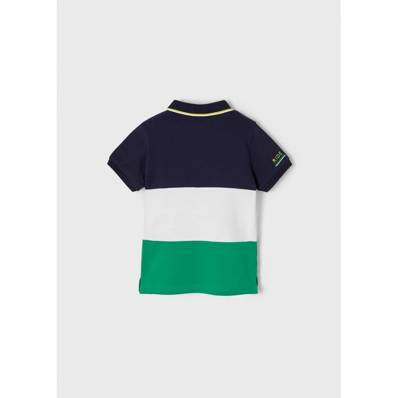 Chlapecké triko polo krátký rukáv Mayoral 3106-91 Trebol
