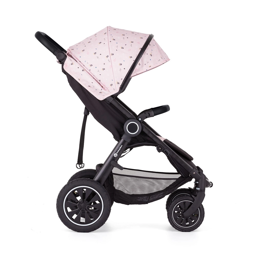 PETITE&MARS Kočárek Street+ Air Black + Stříška Limited 100 Tenderness