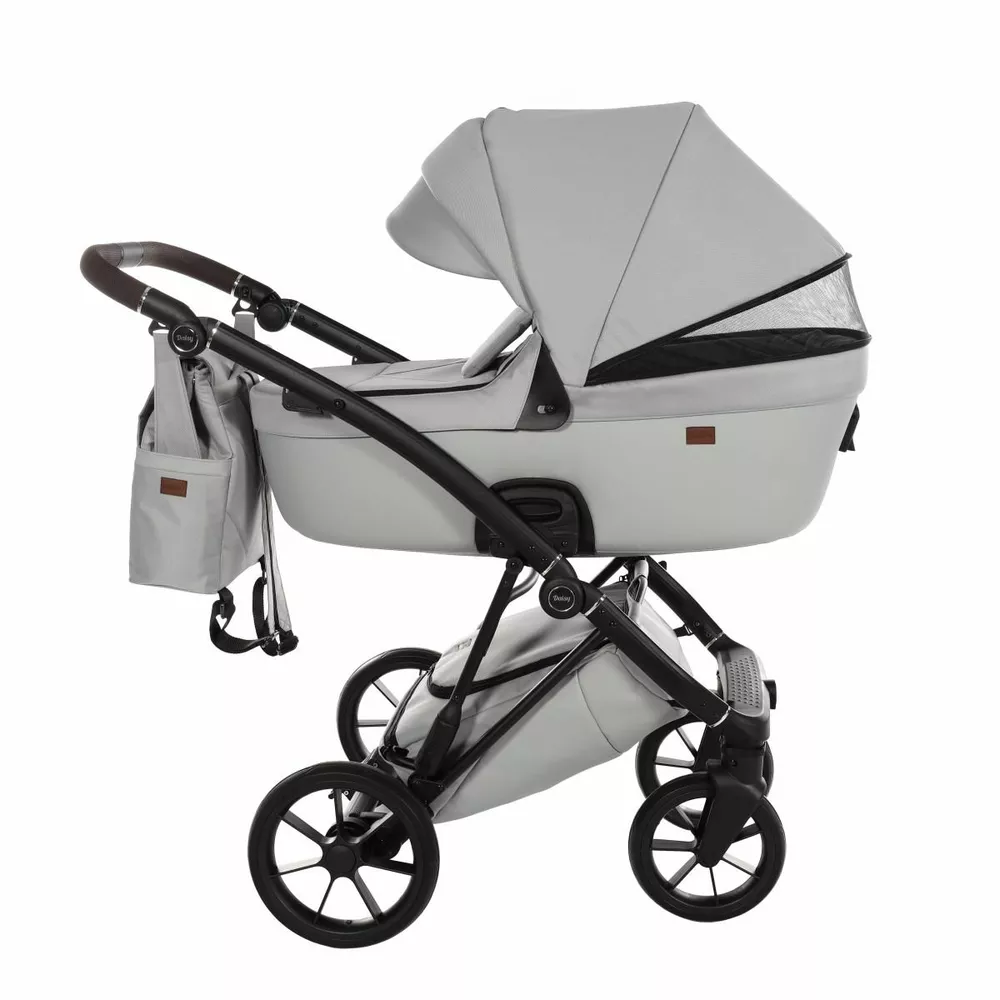 Kombinovaný kočárek Jasmine Daisy Soft 2v1 06 Light Grey