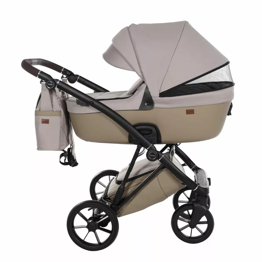 Kombinovaný kočárek Jasmine Daisy Soft 2v1 05 Mocca