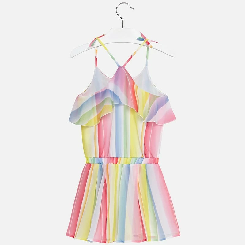 Dívčí letní duhový overal Mayoral 6806-4 velikost 162