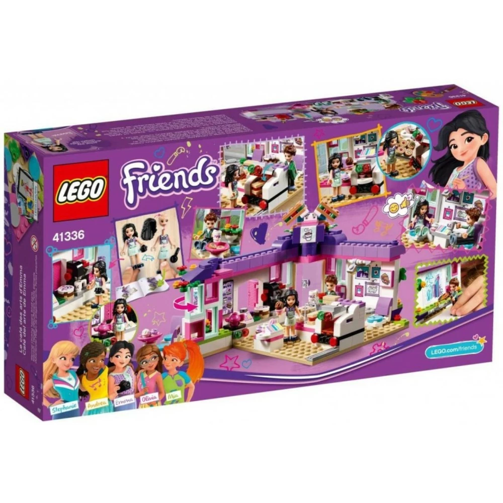 LEGO® Friends 41336 Emma a umělecká kavárna