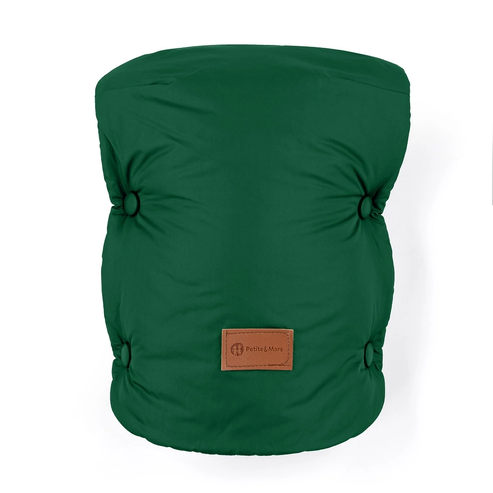 PETITE&MARS Rukávník / rukavice Jasie na kočárek Juicy Green