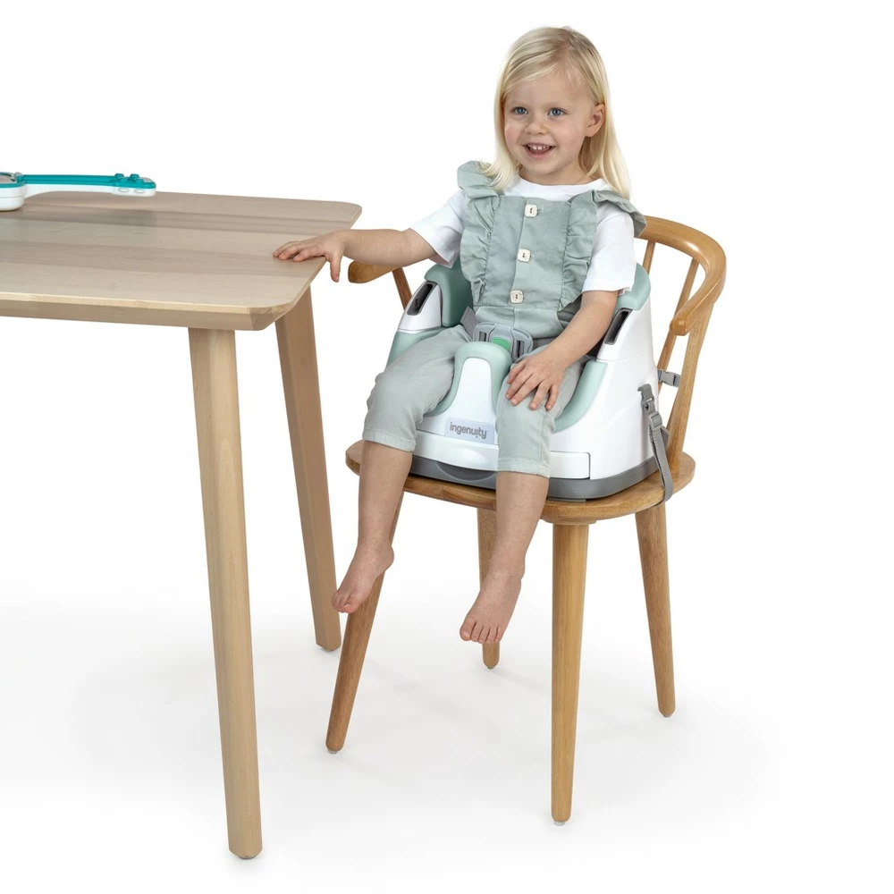 INGENUITY Podsedák na jídelní židli 2v1 Baby Base Mist 6 m+, do 22 kg