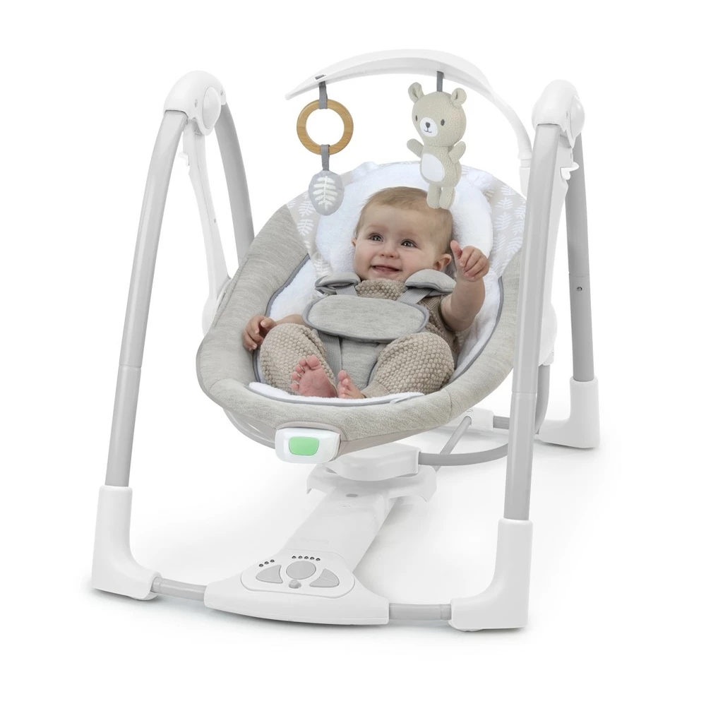 INGENUITY Houpátko konvertibilní s adaptérem vibrující s melodií Wynn™ 2v1, 0m+ do 9 kg