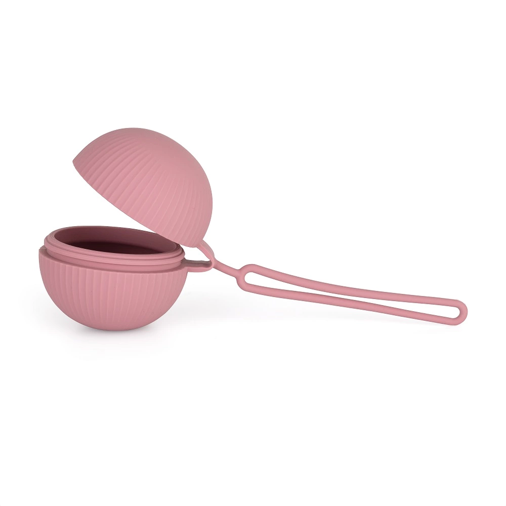 PETITE&MARS Pouzdro silikonové na dudlík Dusty Rose 0m+