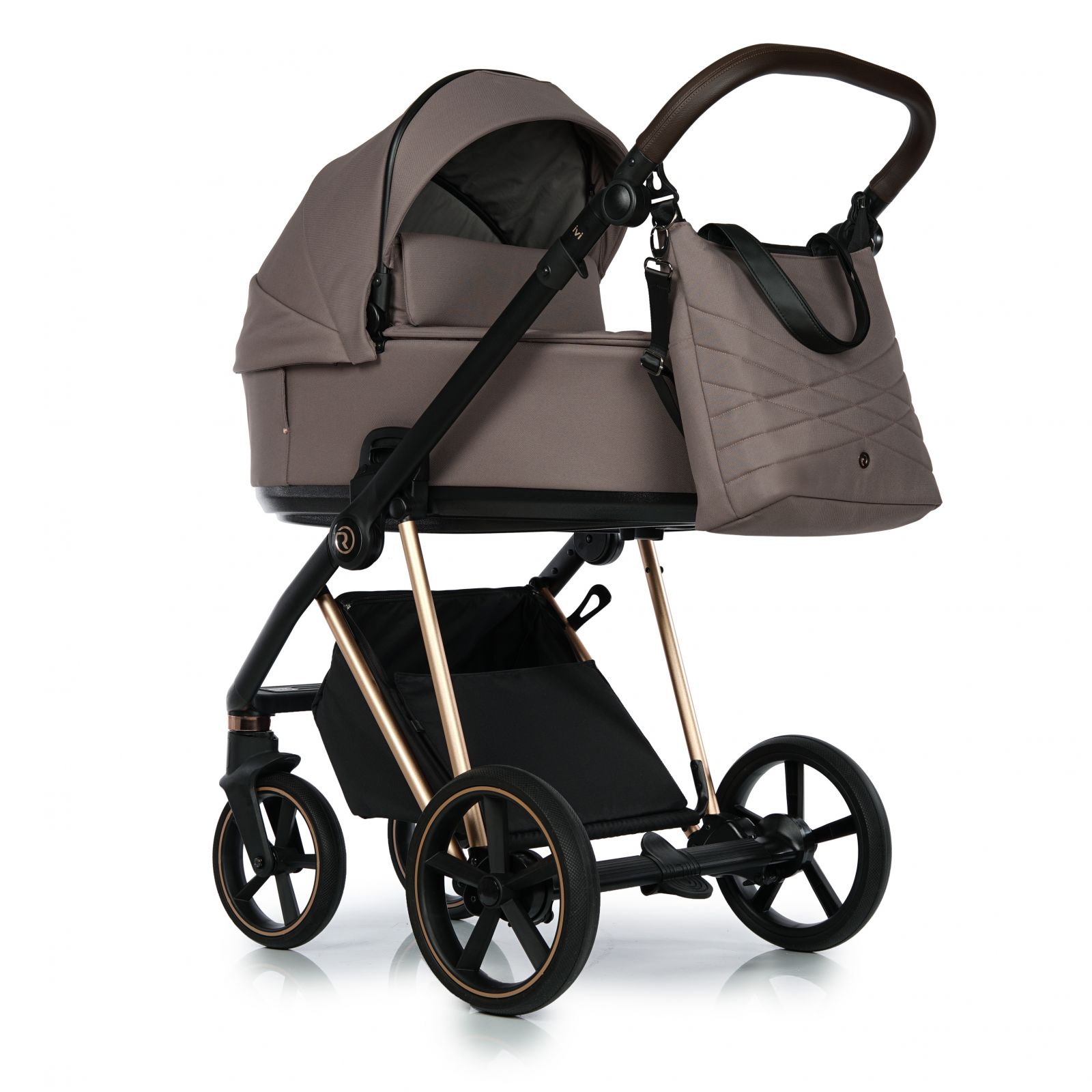 Roan Kombinovaný kočárek Ivi Cocoa Rose Gold