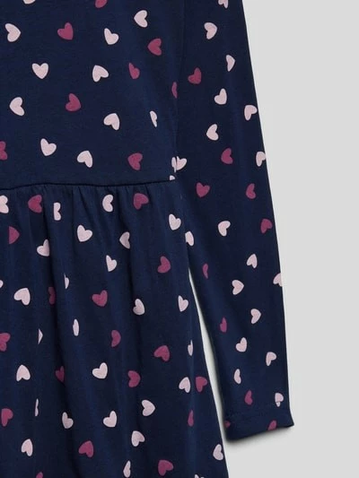Dívčí bavlněné šaty  se srdíčky Blue Seven 773670