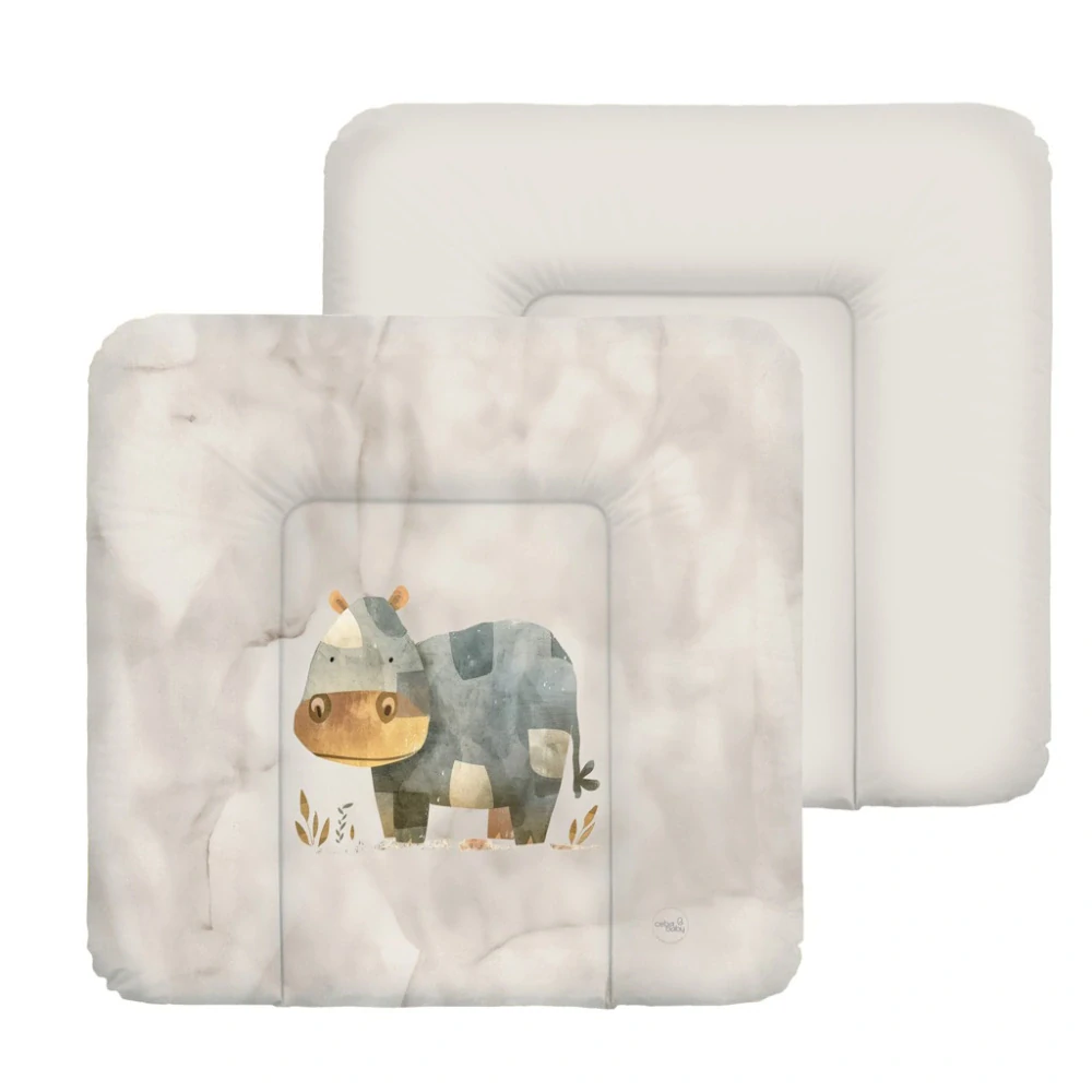 CEBA Podložka přebalovací na komodu (75x72) Basic Cosy Hippo