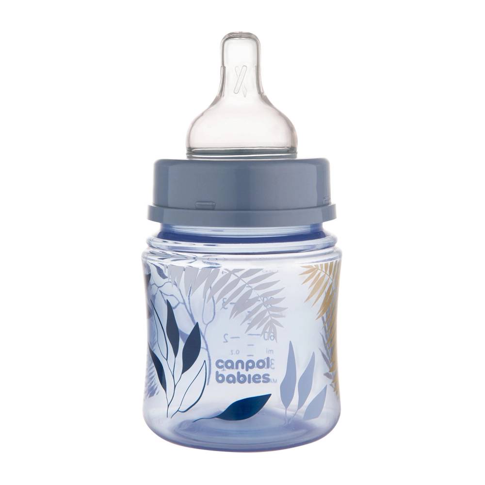 Canpol babies Antikoliková lahev EasyStart GOLD 120ml modrá