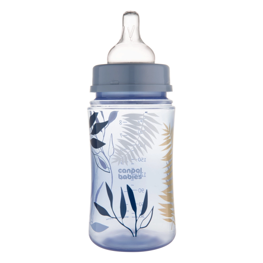 Canpol babies Antikoliková lahev EasyStart GOLD 240ml modrá