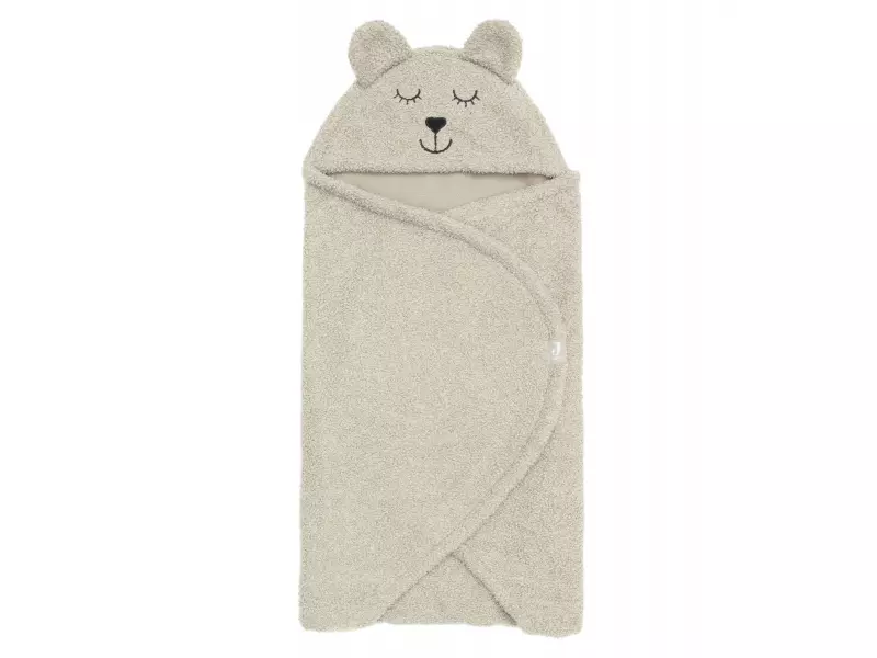Jollein Zavinovačka medvídek Boucle Olive Green