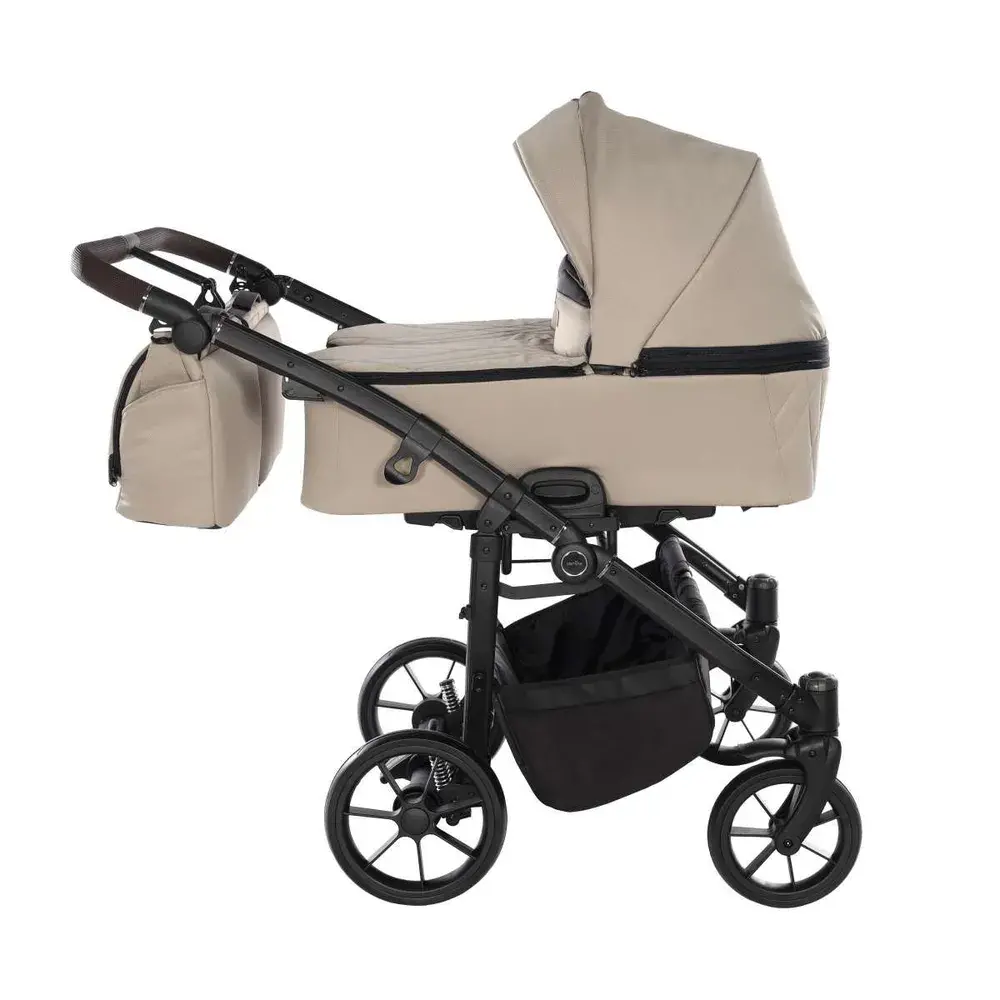 Kočárek pro dvojčata Jasmine Duo Life 02 Beige