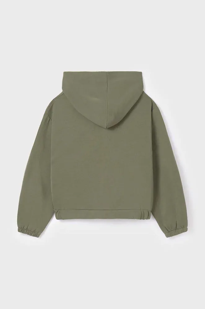Dívčí mikina Mayoral 7420-19 khaki velikost 167