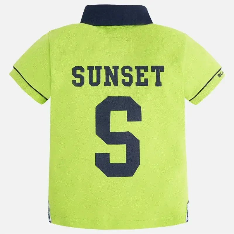 Chlapecké triko polo krátký rukáv Mayoral 3123-31 velikost 104