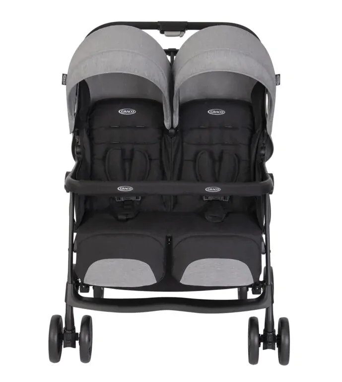 GRACO Kočárek pro dvojčata Duorider™ steeple gray