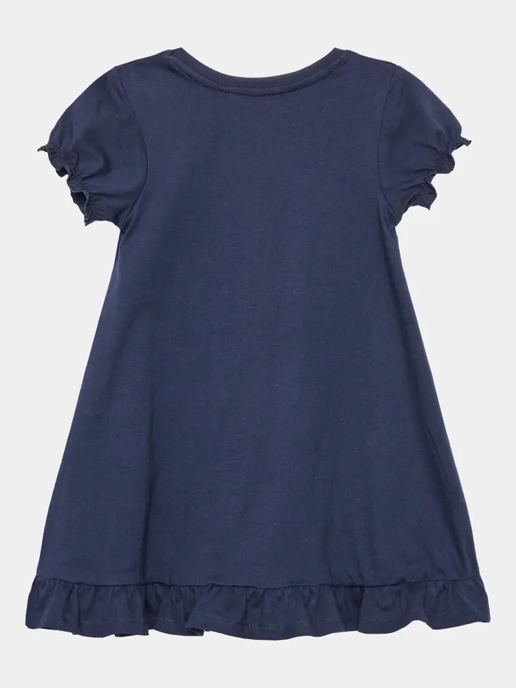 Dívčí letní šaty Louka Blue Seven 721636 velikost 110