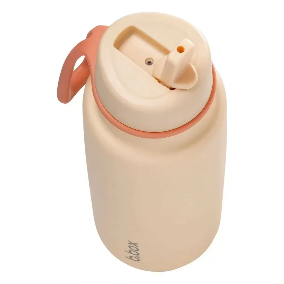 b.box Nerezová termolahev s brčkem 1l - Melon Mist