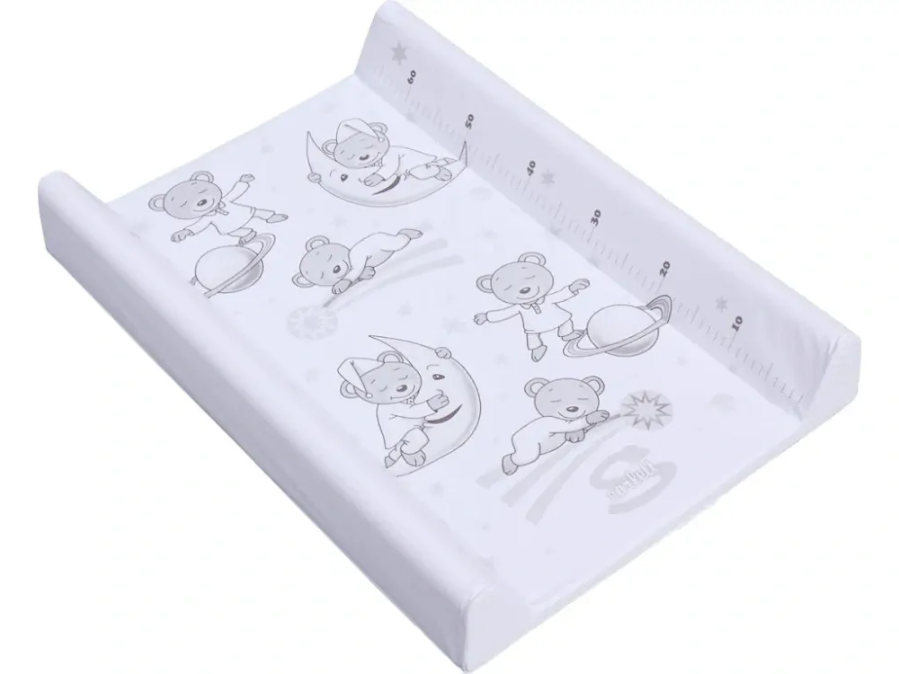 Přebalovací podložka měkká Scarlett Galaxy 70 x 50 cm - bílá