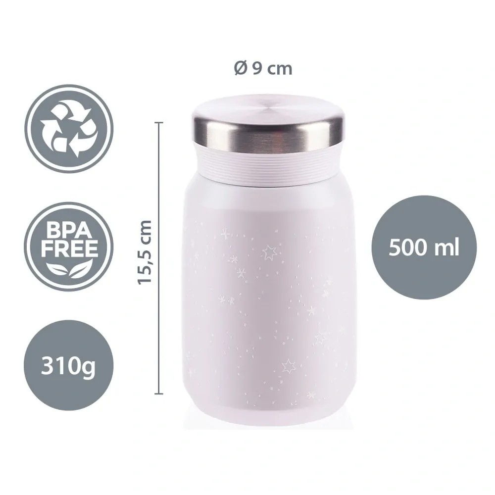 ZOPA Termoska na jídlo 500 ml, Flowers