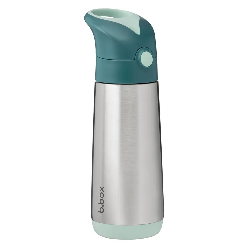 b.box Termoska na pití s brčkem 500 ml Emerald/Forest
