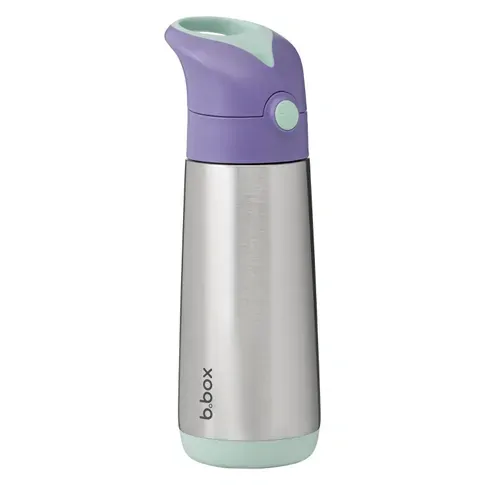 b.box Termoska na pití s brčkem 500 ml Lilac/Pop