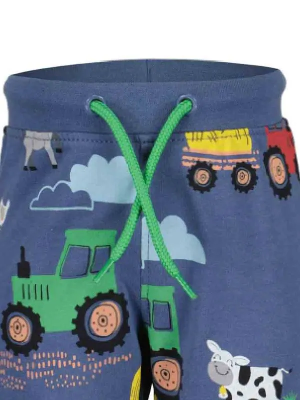 Chlapecké tepláčky Traktor a zvířátka Blue Seven 938079 velikost 74
