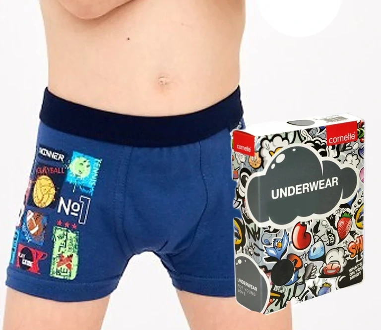 Chlapecké boxerky Cornette Kids Winner 701/139