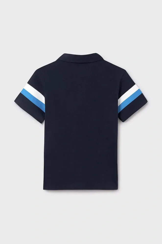 Chlapecké triko polo krátký rukáv Mayoral 6114-17 tmavě modré