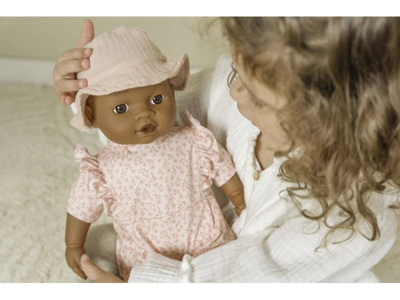 Little Dutch Oblečení na panenku Baby Pink Floral