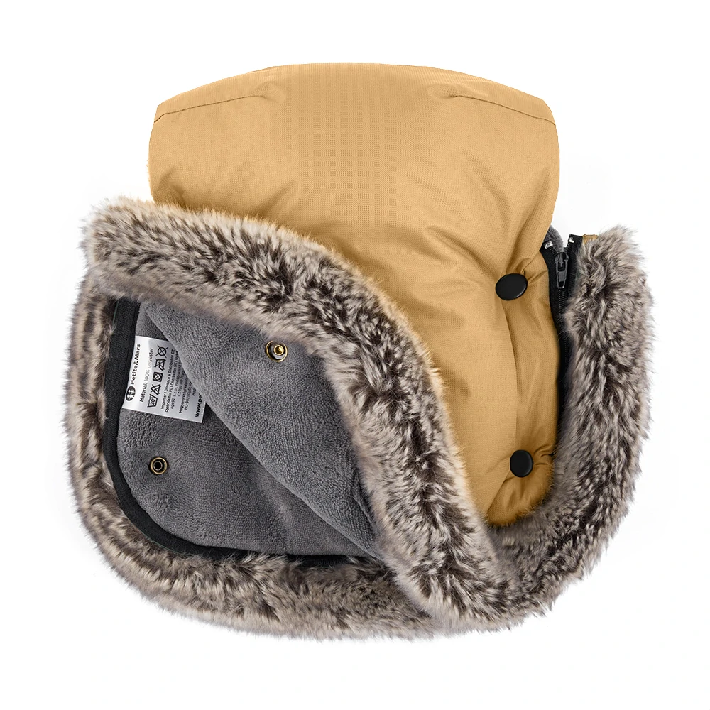 PETITE&MARS Rukávník / rukavice Furry Rich Brown