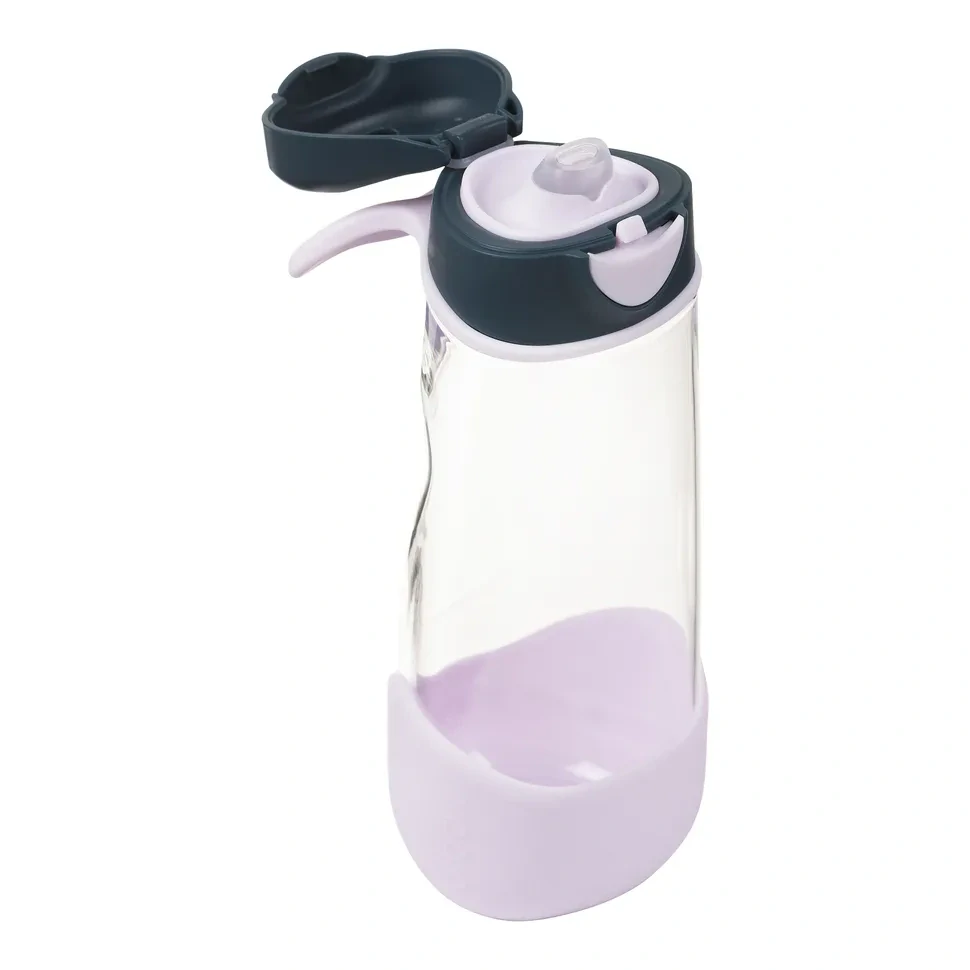 b.box Lahev na pití Sport 600ml Indigo/růžová