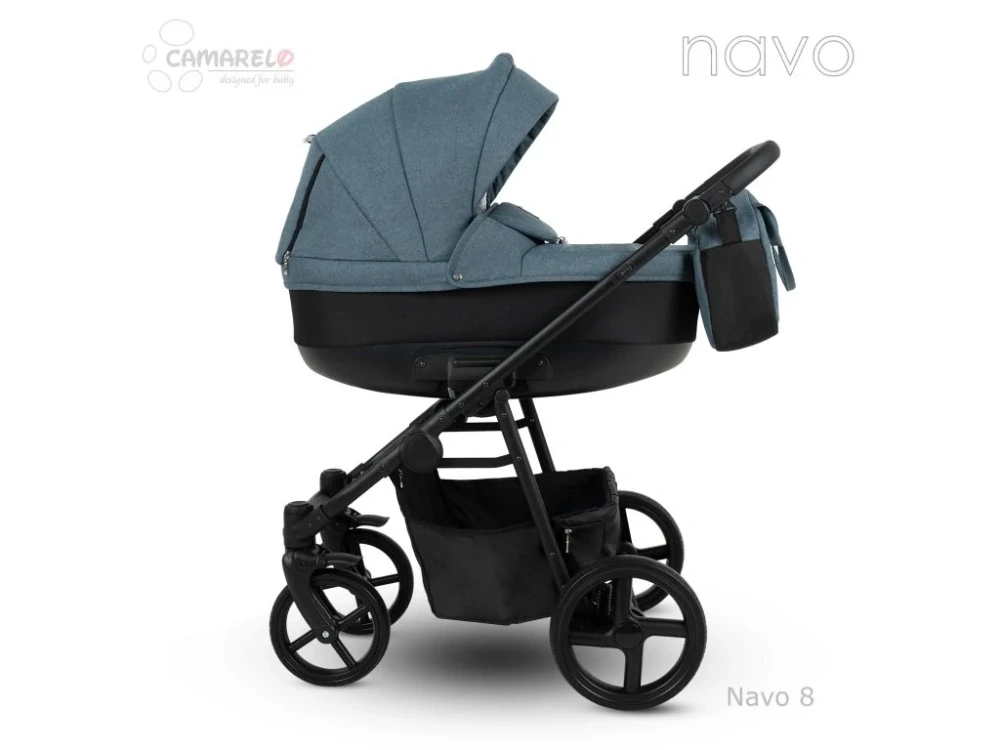 Dětský kočárek Camarelo Navo - 8 Modrozelená