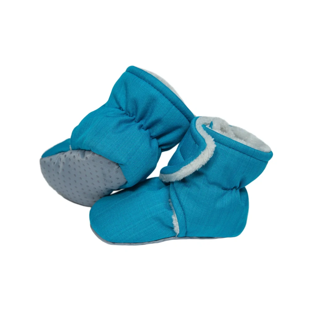 ESITO Capáčky barefoot Softshell Lamb Petrol