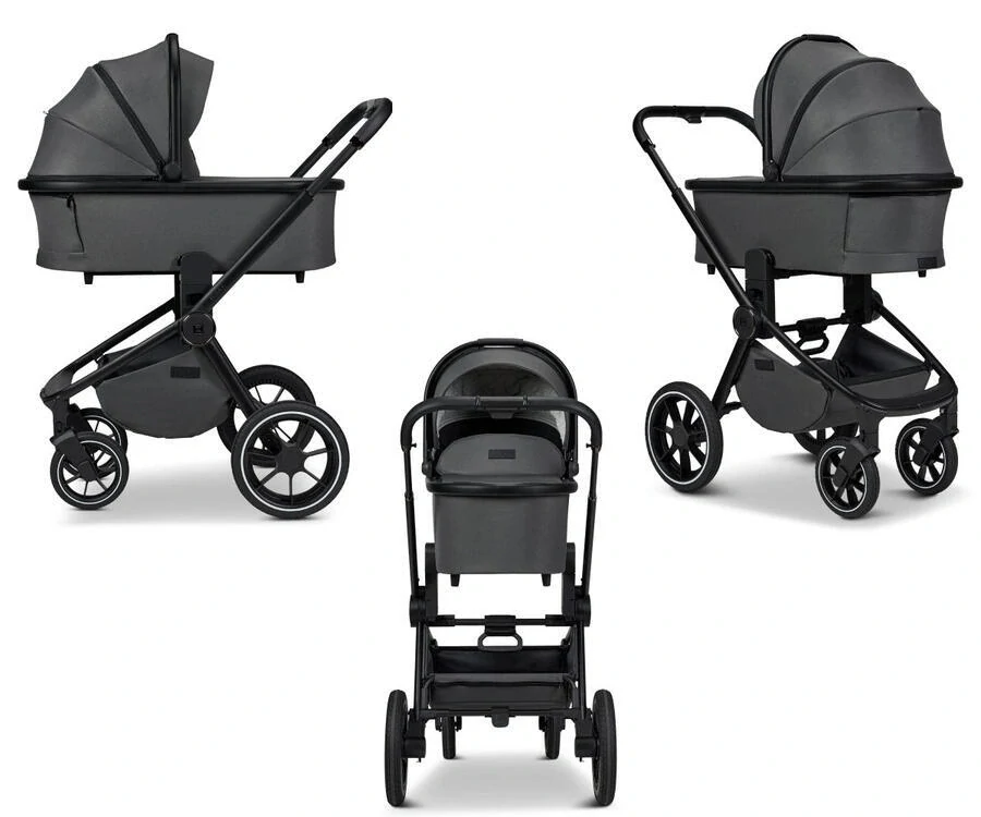 Kočárek MOON RESEA + Extra set 2025 - Anthra