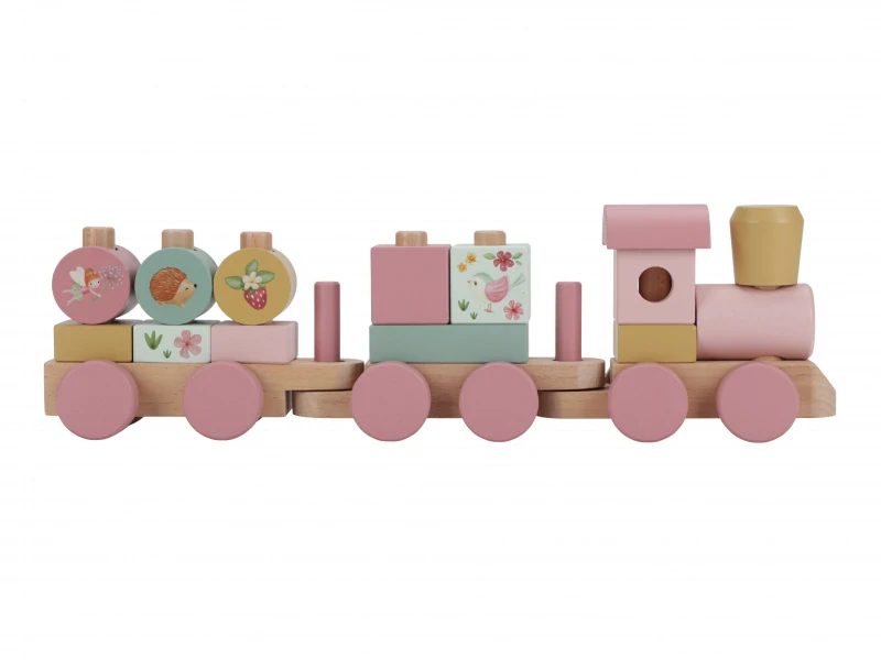 Little Dutch Vláček dřevěný Fairy Garden