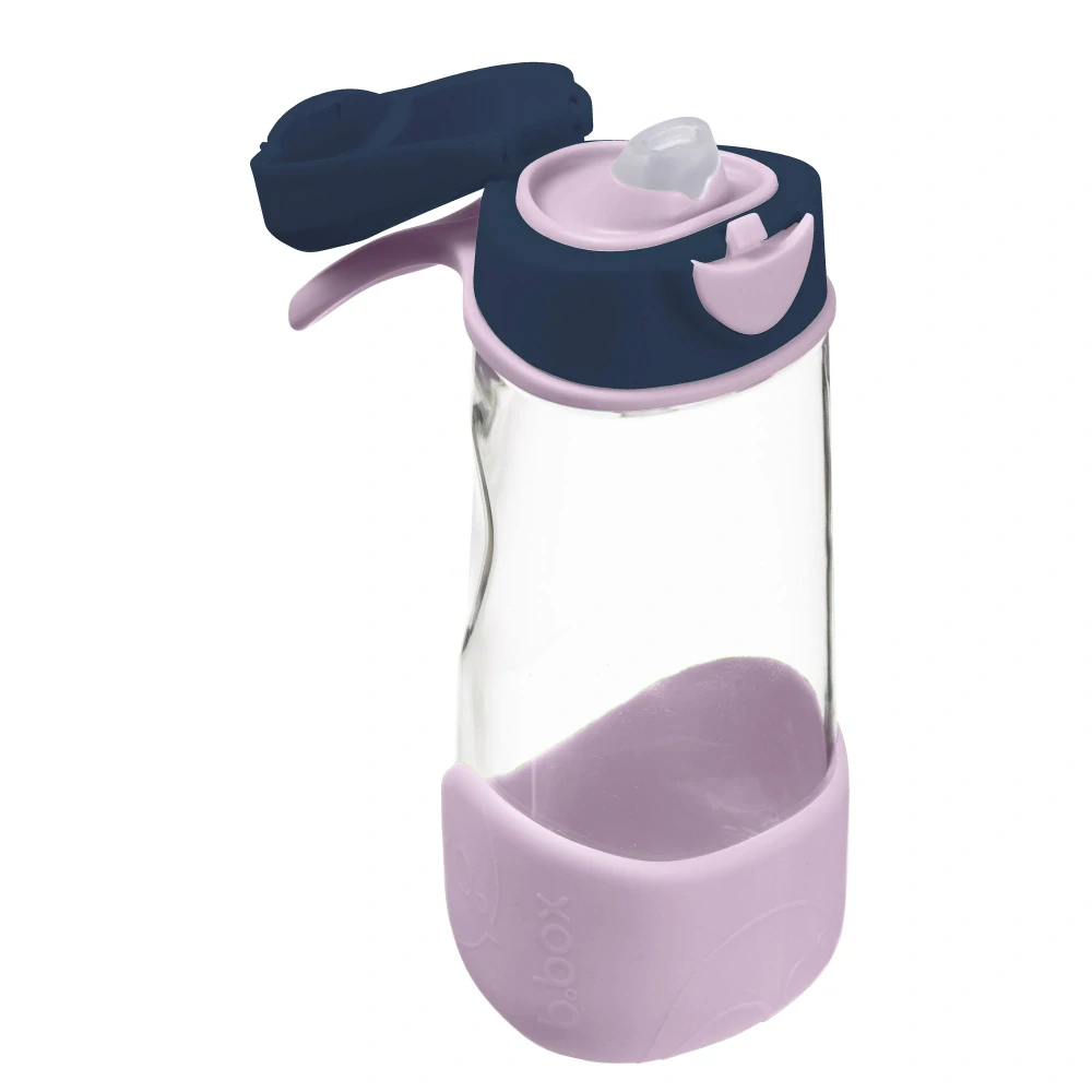 b.box Lahev na pití Sport 450ml Indigo/Růžová