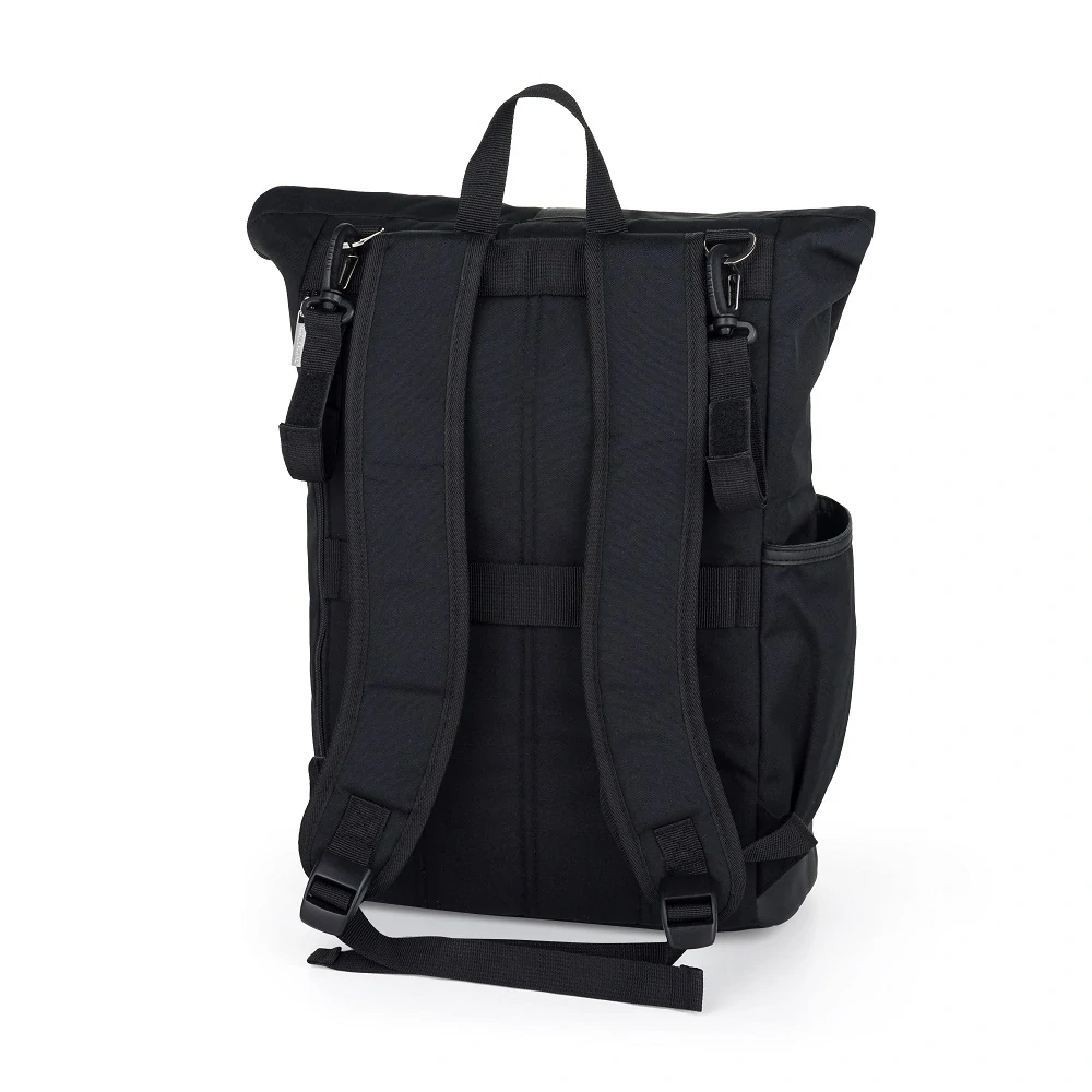 PETITE&MARS Batoh přebalovací na kočárek Jackob Absolute Black