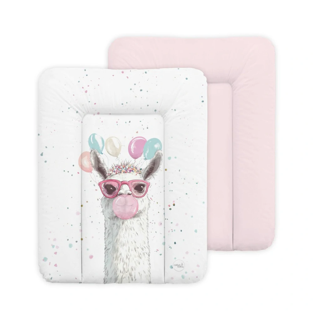CEBA Podložka přebalovací měkká (50x70) Basic Crazy Lama