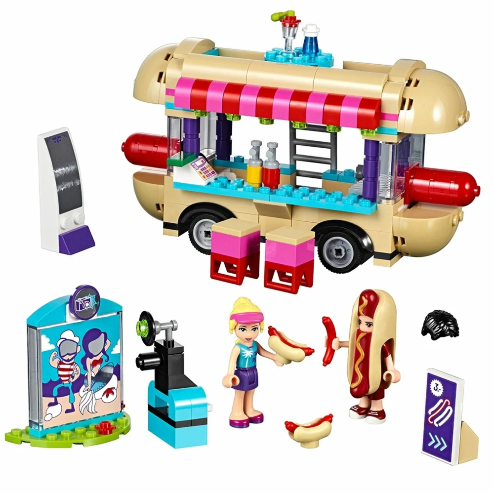 LEGO® Friends 41129 Dodávka s párky v rohlíku v zábavním parku